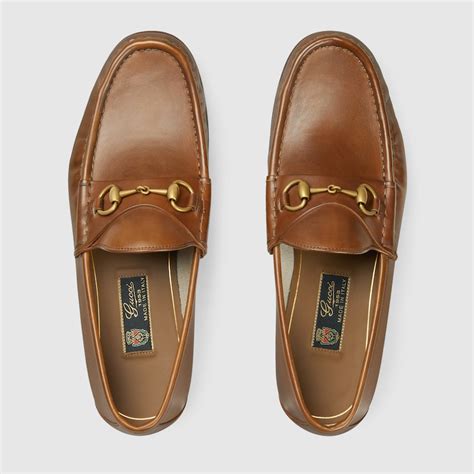 gucci brown horsebit loafers|gucci 1953 horsebit loafer men's.